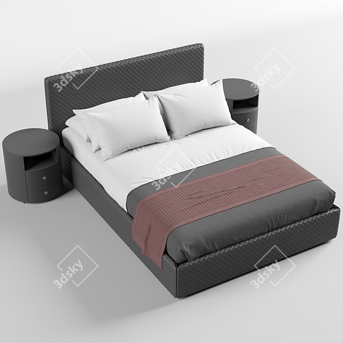 Sleek Estetica Vision Nice 2-Bed 3D model image 3