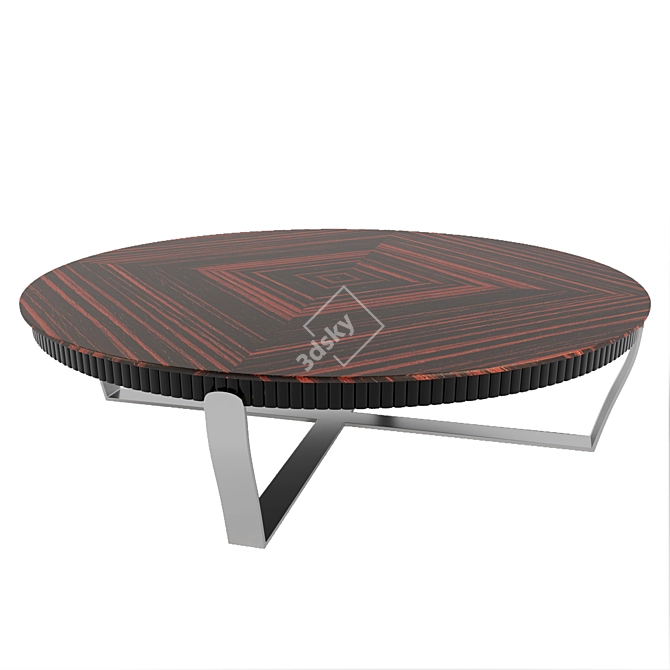 Elegant Aristo XL Coffee Table 3D model image 6