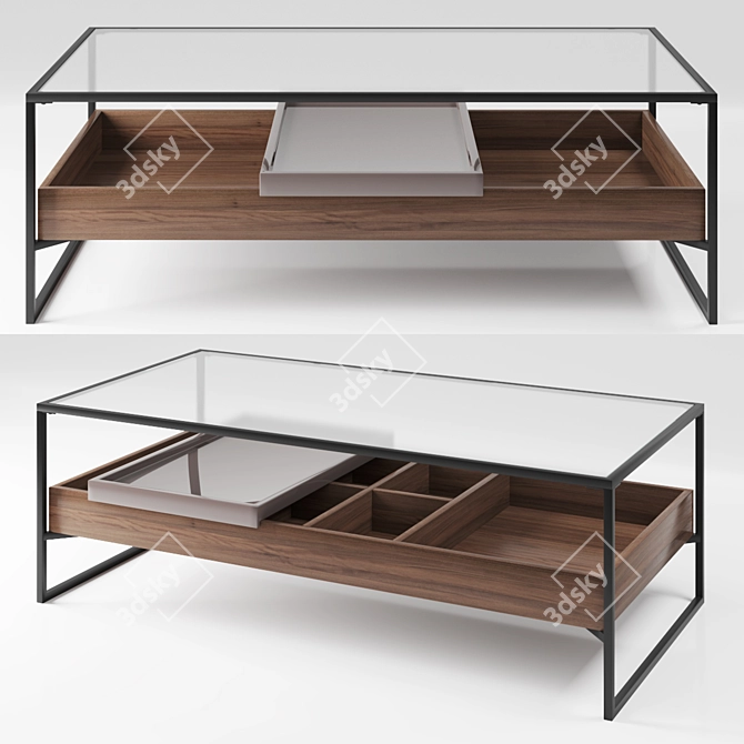 Cosmo Sherwood Coffee Table 3D model image 1