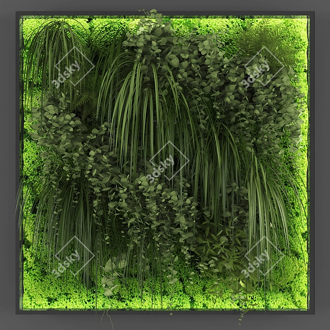 Poly Vertical Garden Kit 3D model image 1