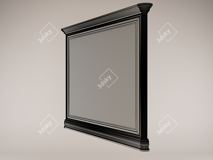 Vasilisa TV Stand and Shield 3D model image 5