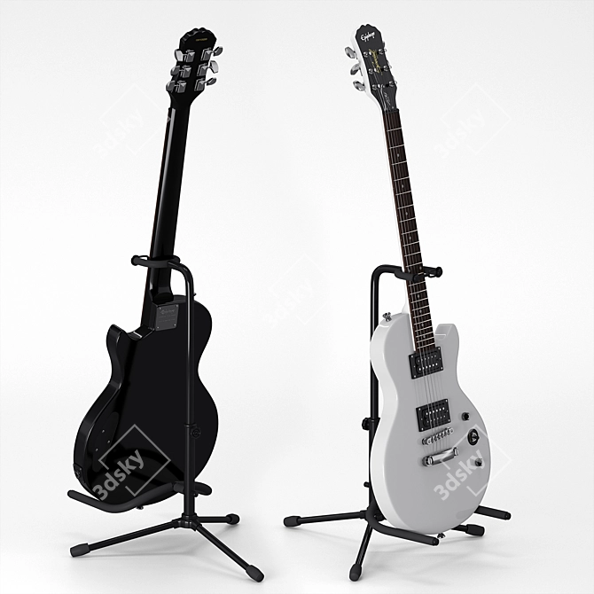 Epiphone Les Paul Special II Electric Guitar 3D model image 2