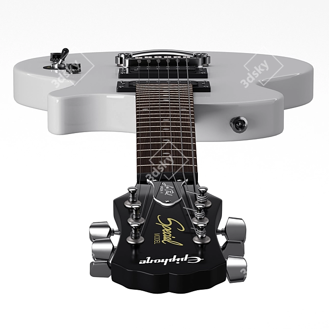 Epiphone Les Paul Special II Electric Guitar 3D model image 4