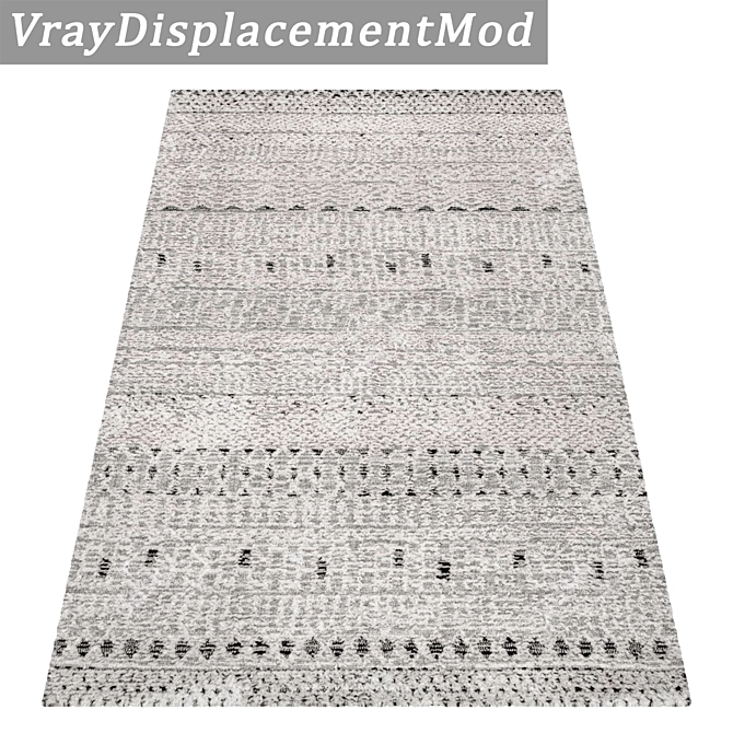 High-Quality Carpets Set 545 3D model image 3