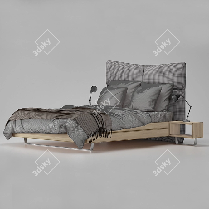 CozySlip Bed Town 3D model image 4