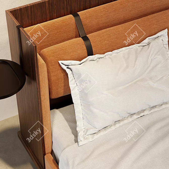 Luxury Molteni & C Bed 3D model image 4