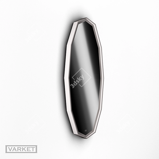 Smart Light Mirror: Varket Nimbus Elipse 3D model image 1