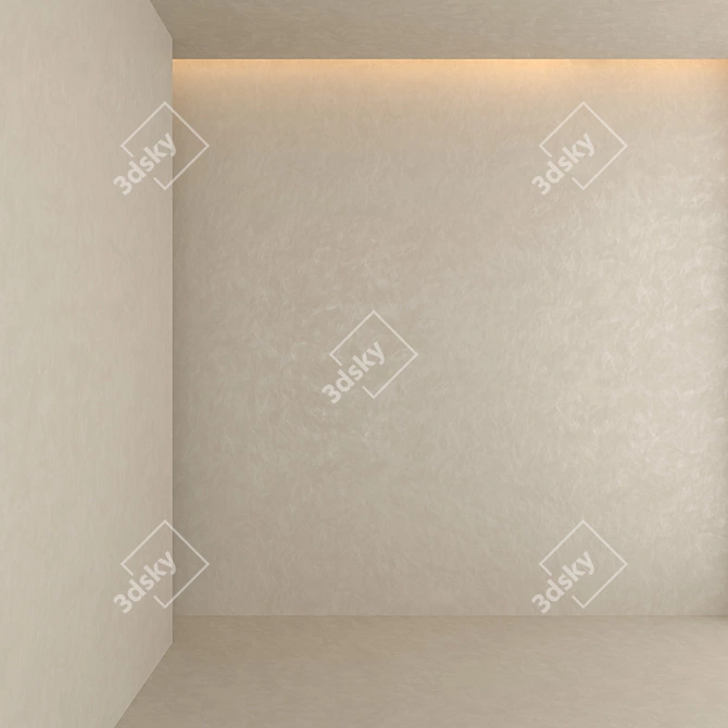 Luxury Decorative Plaster: High-Quality Textures in Multiple Formats 3D model image 1