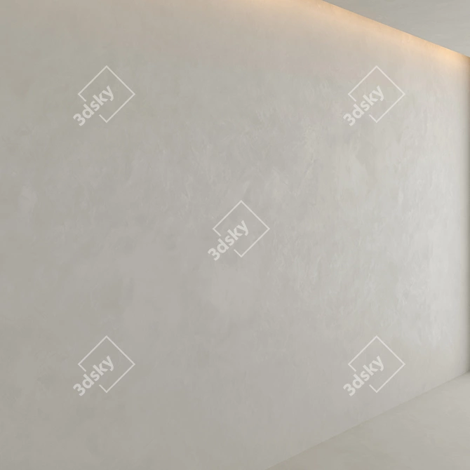 Premium Decorative Plaster: High-Quality Textures, Multiple Formats 3D model image 3