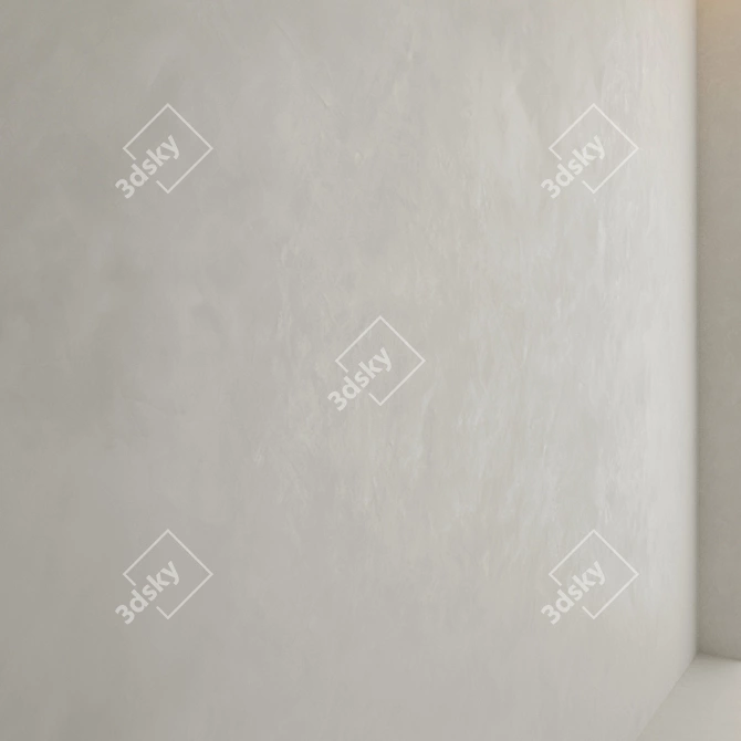 Premium Decorative Plaster: High-Quality Textures, Multiple Formats 3D model image 4