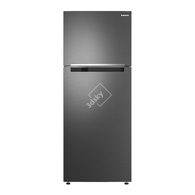 Samsung RT6000 43K6000BS: Stylish Fridge with Spacious Interior 3D model image 1