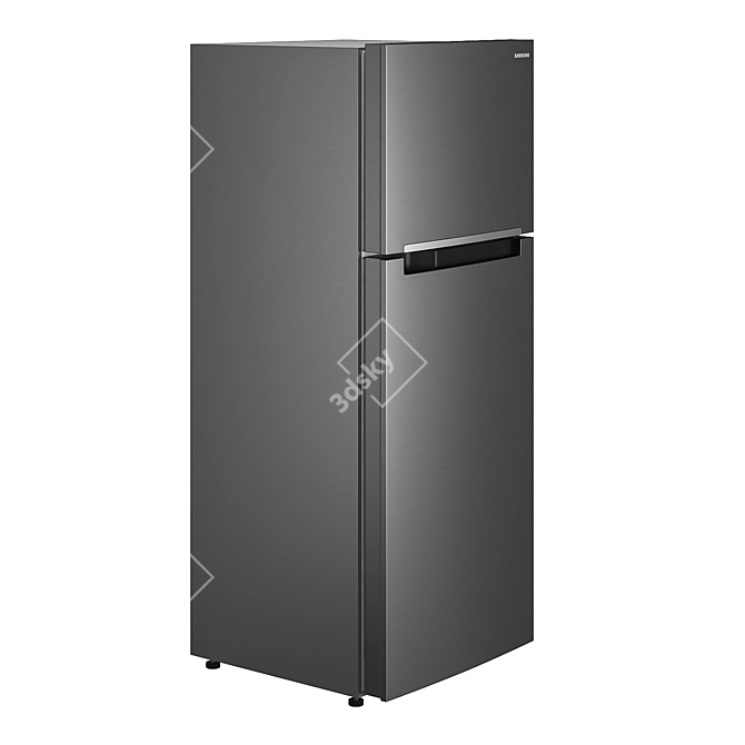 Samsung RT6000 43K6000BS: Stylish Fridge with Spacious Interior 3D model image 3