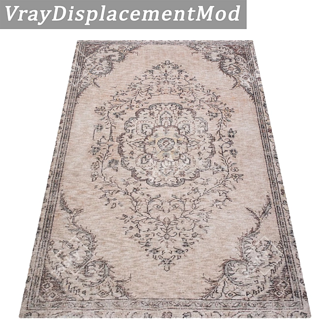 Luxury Carpets Set - High-Quality Textures 3D model image 3