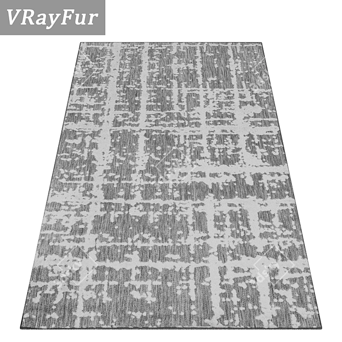 Luxury Carpet Set - High Quality Textures 3D model image 2