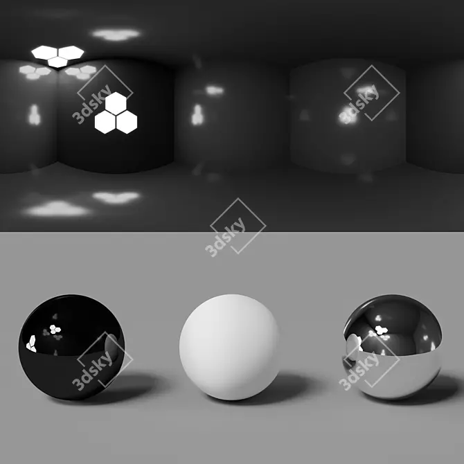 LightCube 26: Illuminated Studio for Creative Projects 3D model image 1