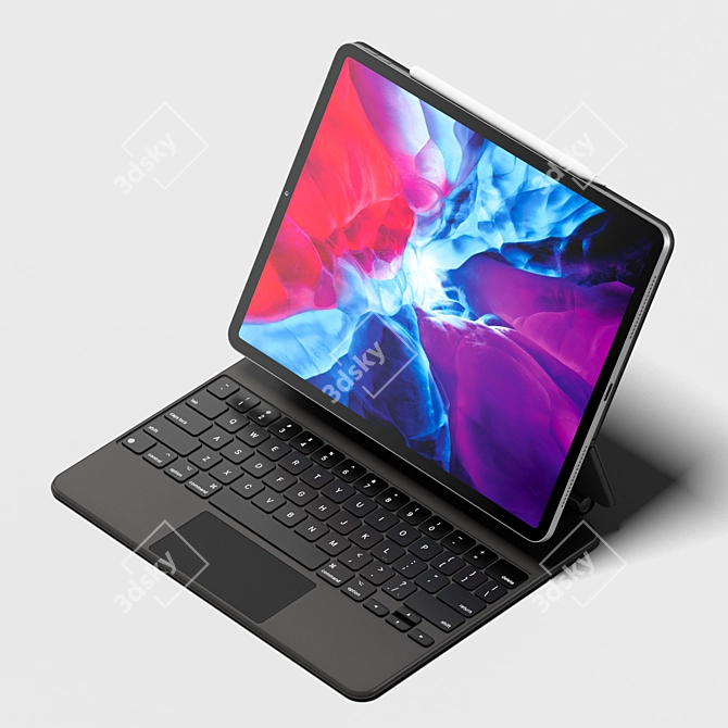 Ultimate iPad Pro 12.9 Bundle 3D model image 8