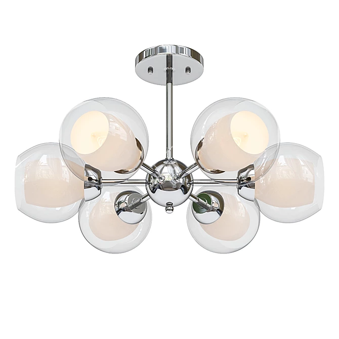 Stunning Vivien Ceiling Chandelier 3D model image 1