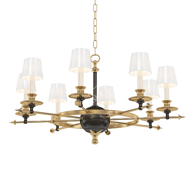 Modern Chandelier Collection 3D model image 2