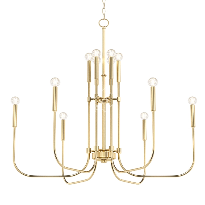 Modern Chandelier Collection 3D model image 3