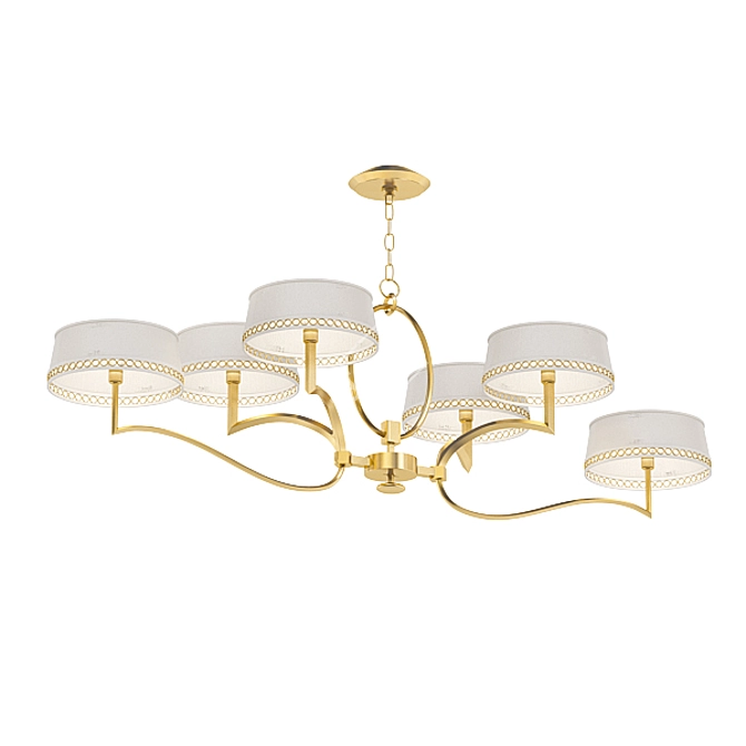 Modern Chandelier Collection 3D model image 4