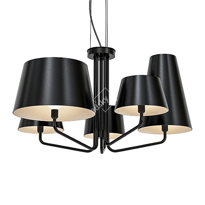 Modern Chandelier Collection 3D model image 5