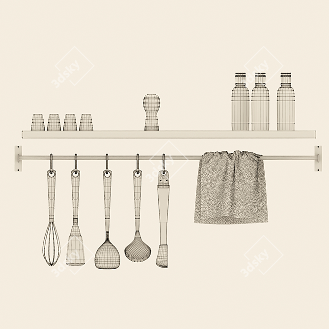 Complete Kitchen Set: IKEA 365+ Collection 3D model image 3