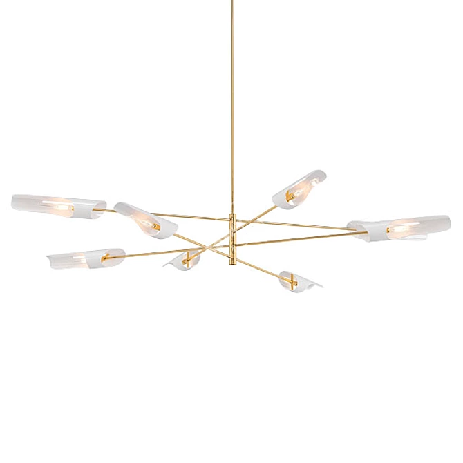 Title: Modern Bubble Chandelier Collection 3D model image 4