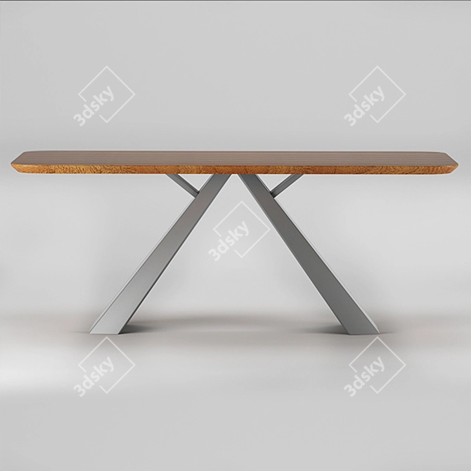Modern Carol Table: Elegant and Functional 3D model image 3