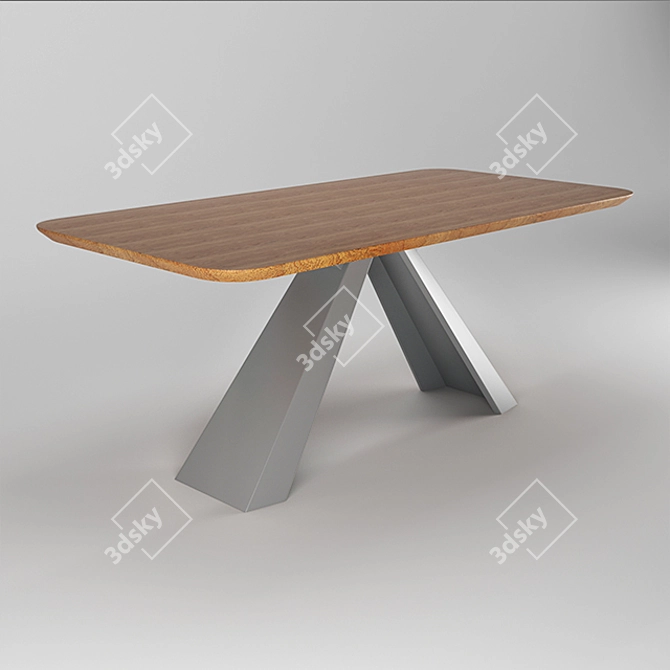 Modern Carol Table: Elegant and Functional 3D model image 4