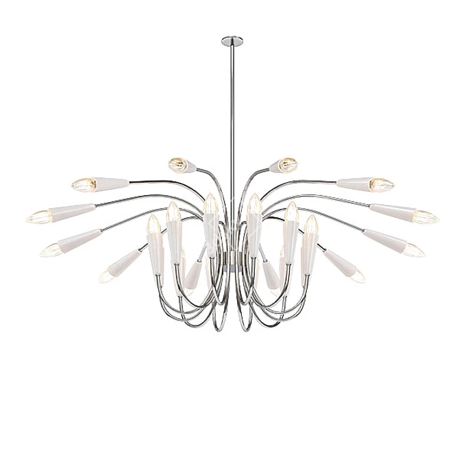 Modern Chandeliers Collection 3D model image 4