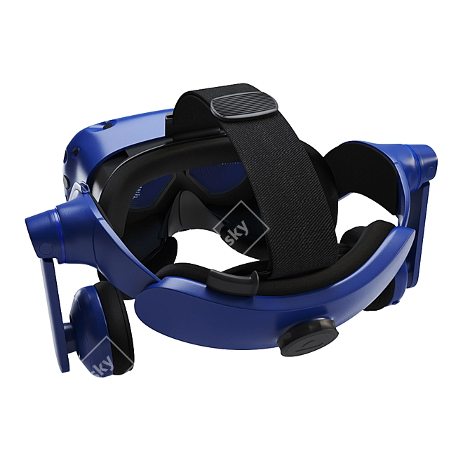 Immersive HTC Vive Pro: Detailed 3D Model 3D model image 3