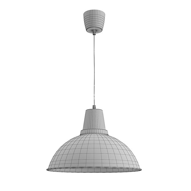 IKEA FOTO Suspended Lamp: Modern Design, Multiple Colors 3D model image 5