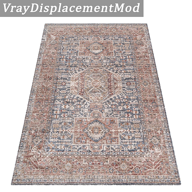 High-Quality Carpet Set 3D model image 3