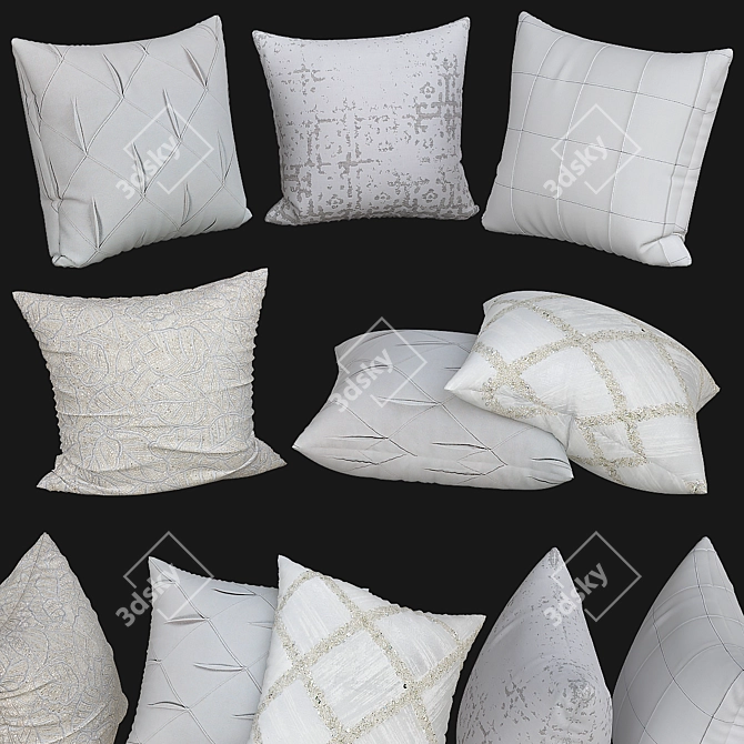 Elegant Cushion Covers | No. 029 3D model image 1