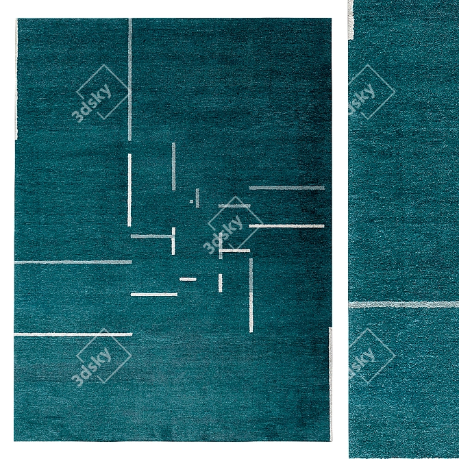 Luxury Dizzy Carpet | No. 007 3D model image 1