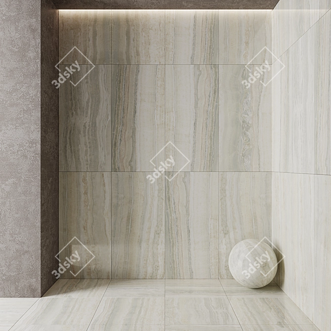 FLORIM ONYX OF CERIM Sand Tiles 3D model image 1