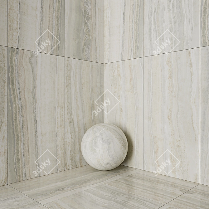 FLORIM ONYX OF CERIM Sand Tiles 3D model image 2