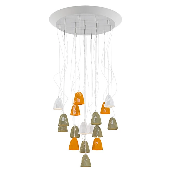 Modern Chandelier Collection 3D model image 3