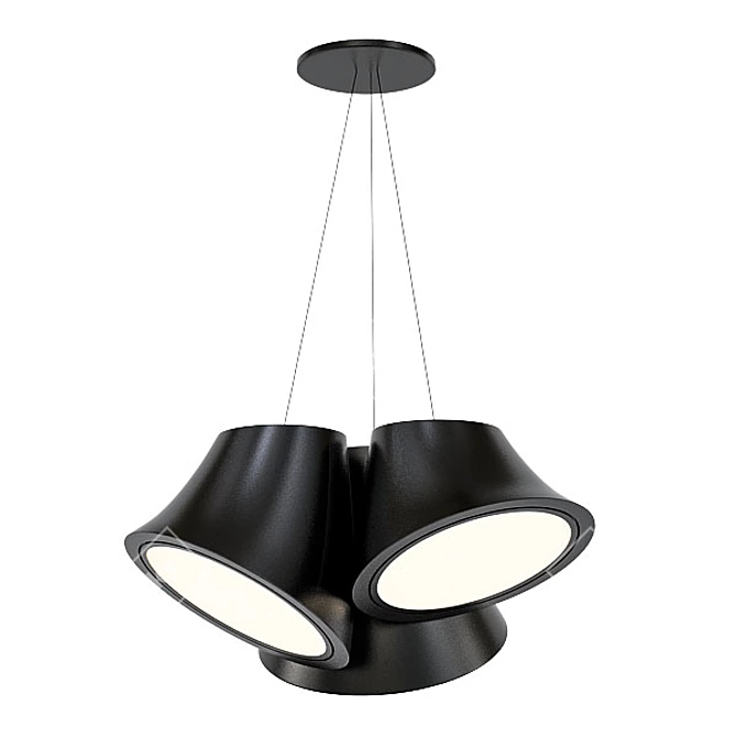 Modern Chandelier Collection 3D model image 4