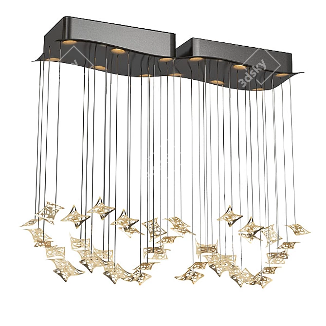 Modern Chandelier Collection 3D model image 5