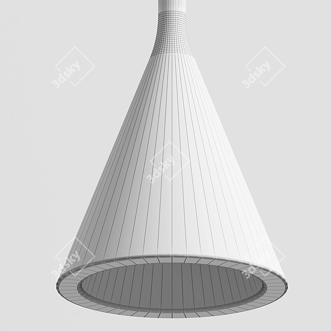 Modern Metal Pendant Lamp - Lampatron Jot 3D model image 3