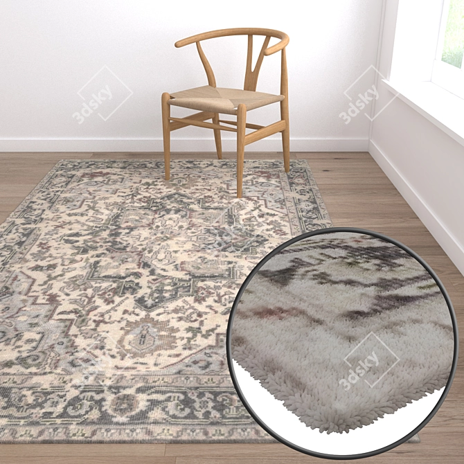 Luxury Carpets Collection 3D model image 5