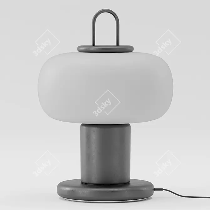 Portable Illumination: Nox Lamp 3D model image 3