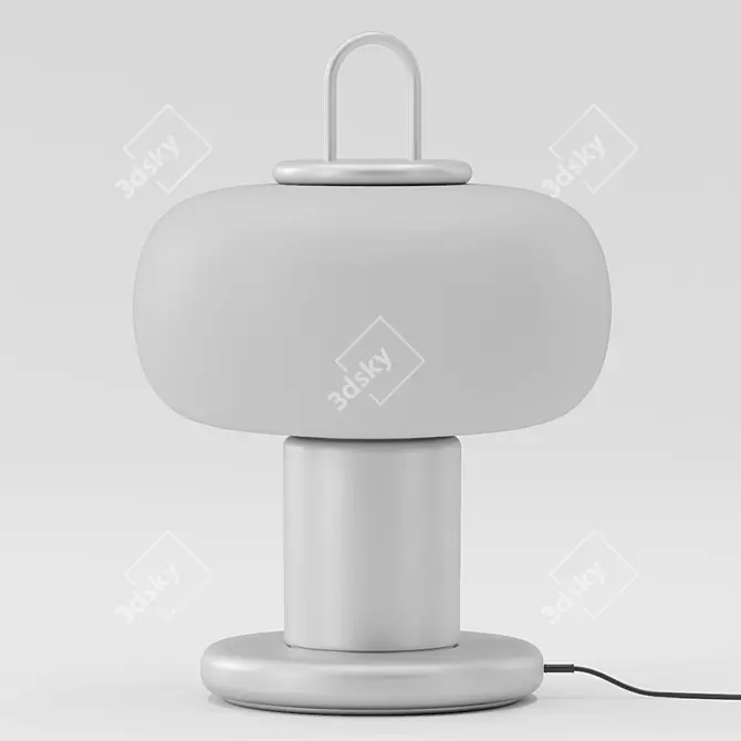 Portable Illumination: Nox Lamp 3D model image 4
