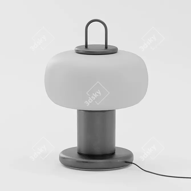 Portable Illumination: Nox Lamp 3D model image 5