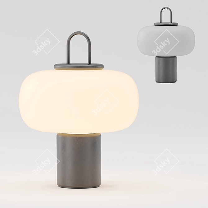 Portable Illumination: Nox Lamp 3D model image 7