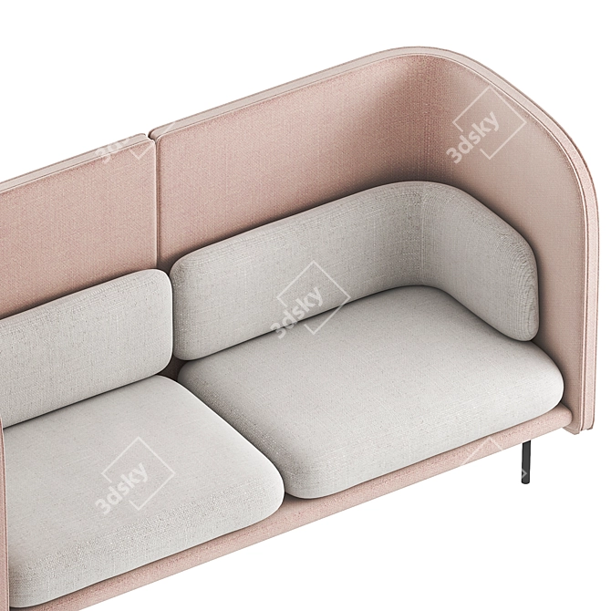 Modern Design Tune Sofa by Zilenzio 3D model image 3