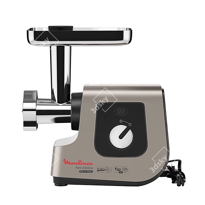 Powerful Moulinex Meat Mincer 3D model image 4