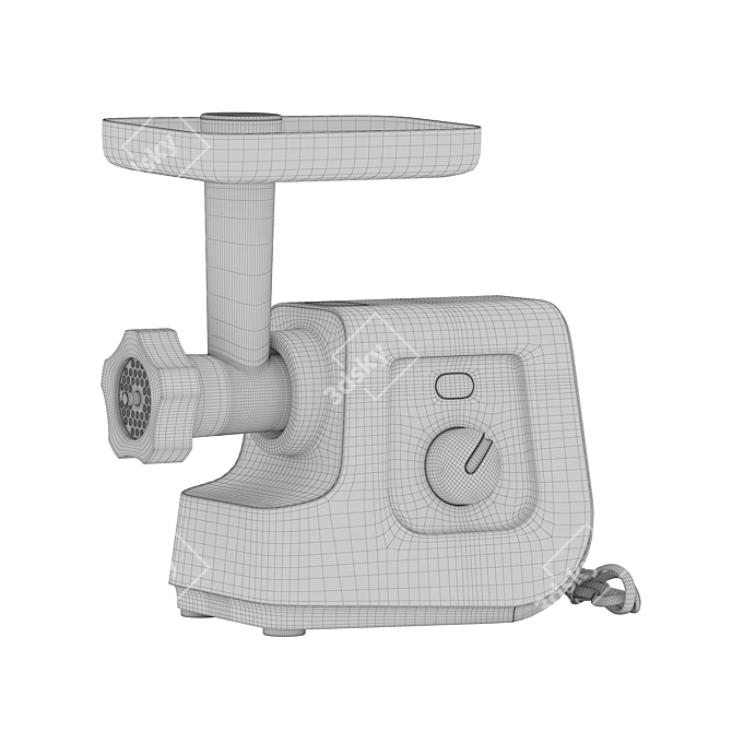 Powerful Moulinex Meat Mincer 3D model image 5