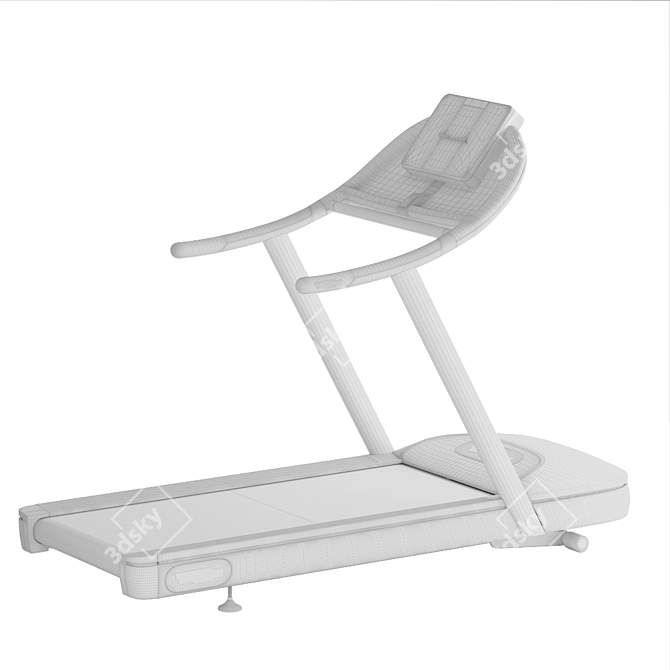 Pro-Grade Jog Forma Treadmill 3D model image 4